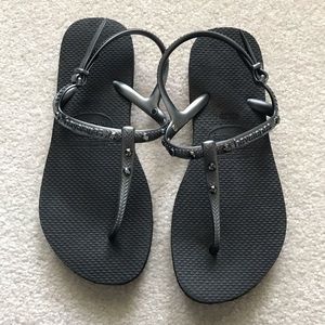 Havaianas Fredom Swarovski Cristal Sandal